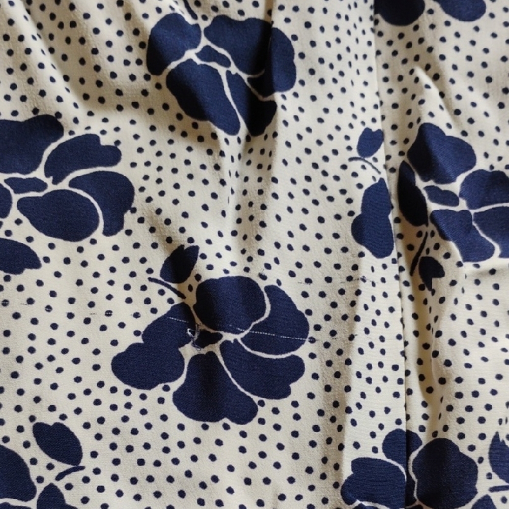Boden Blue Floral Crew Neck Maxi Dress - Picture 9 of 11